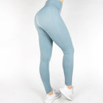 Streak Leggings - Baby Blue - EVERFIT