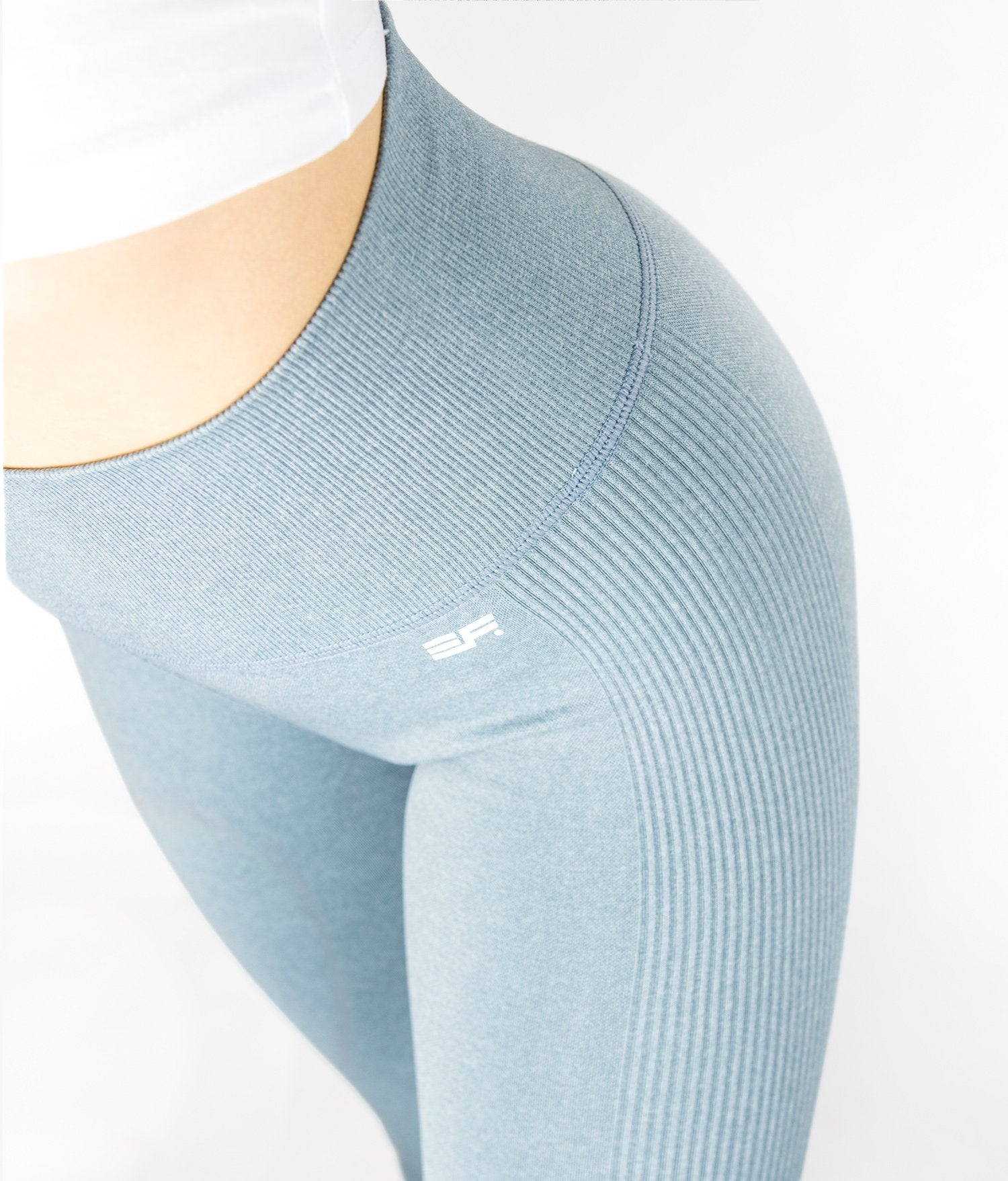 Streak Leggings - Baby Blue - EVERFIT