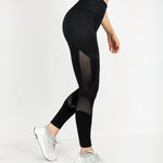 Mesh Leggigns - Black - EVERFIT