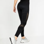Mesh Leggigns - Black - EVERFIT