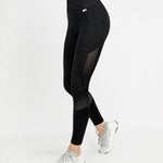 Mesh Leggigns - Black - EVERFIT