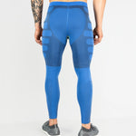 Seamless Tights - Blue - EVERFIT