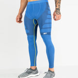 Seamless Tights - Blue - EVERFIT