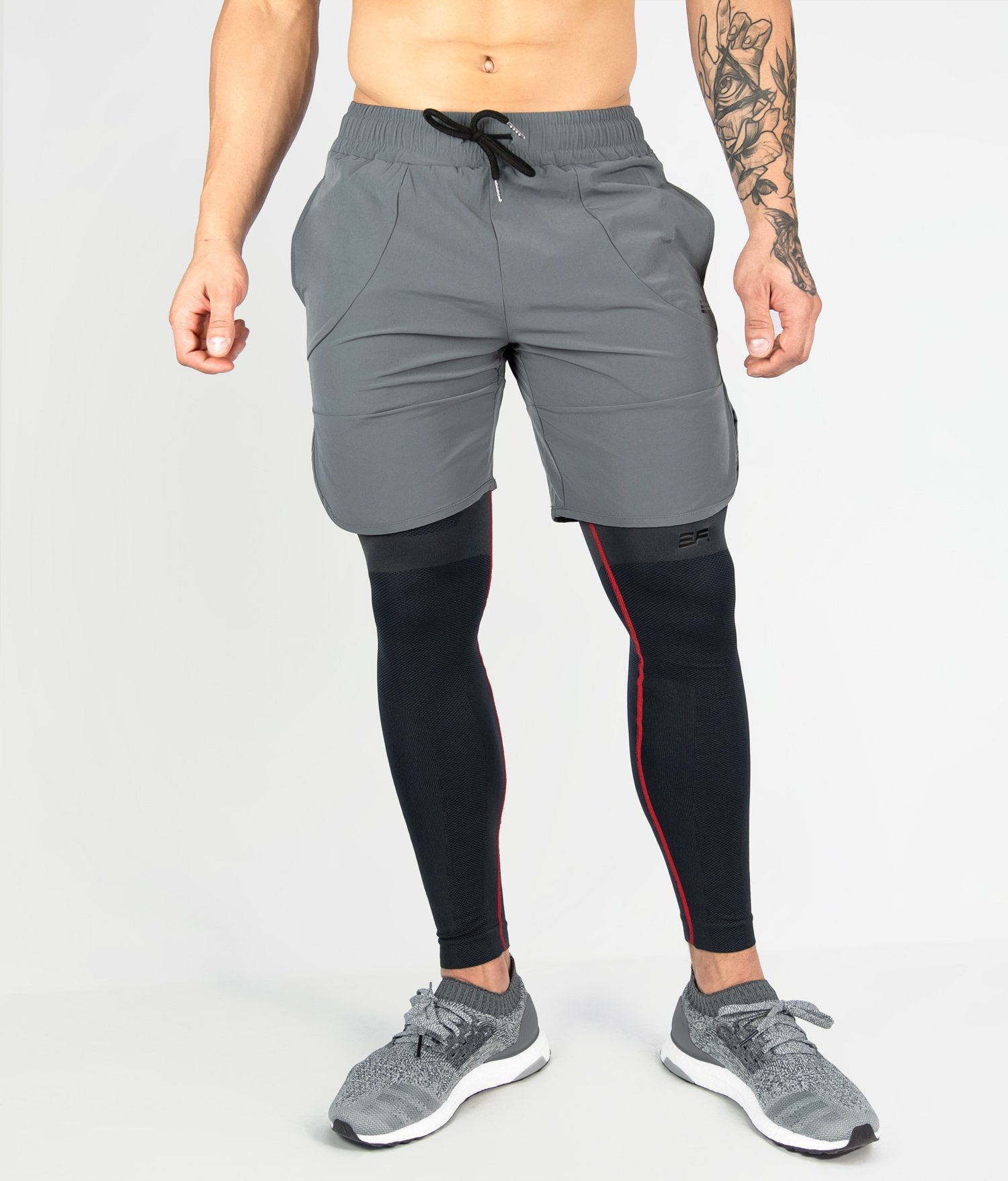 Contour Shorts - Dark Grey - EVERFIT