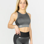EVER FIT Sports Bra - Dark Grey - EVERFIT