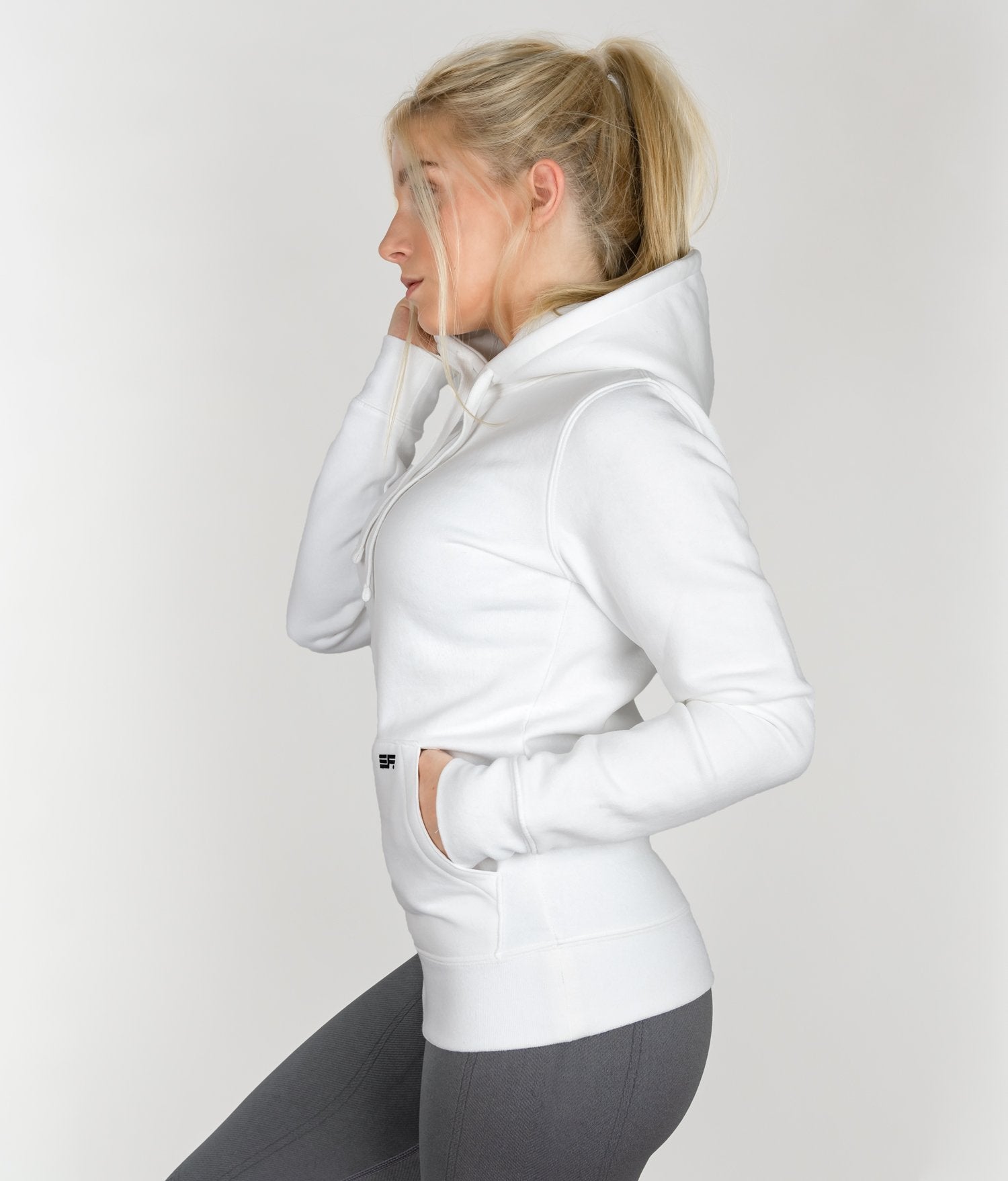 Soft Hoodie - White - EVERFIT