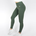 Streak Leggings - Olive Green - EVERFIT