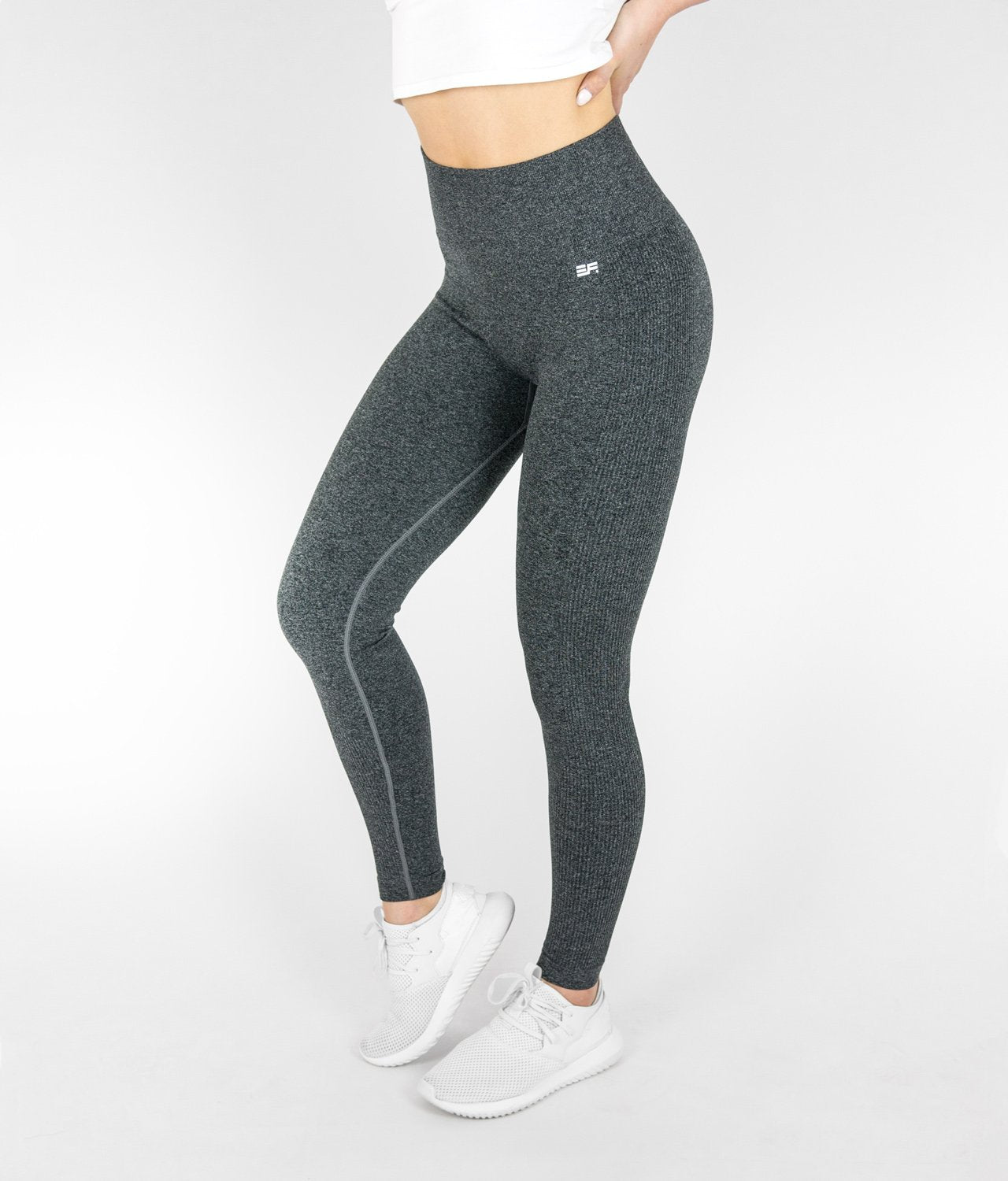 Streak Leggings - Charcoal Grey - EVERFIT