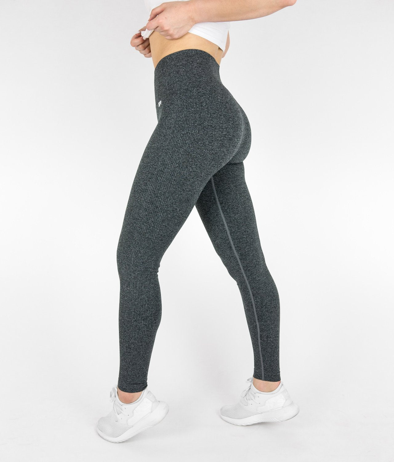 Streak Leggings - Charcoal Grey - EVERFIT