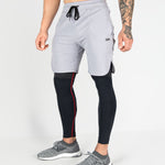 Contour Shorts - Light Grey - EVERFIT