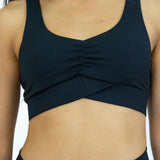 Limitless Sports Bra - Black Night