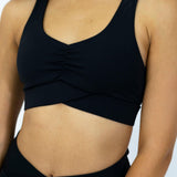 Limitless Sports Bra - Black Night