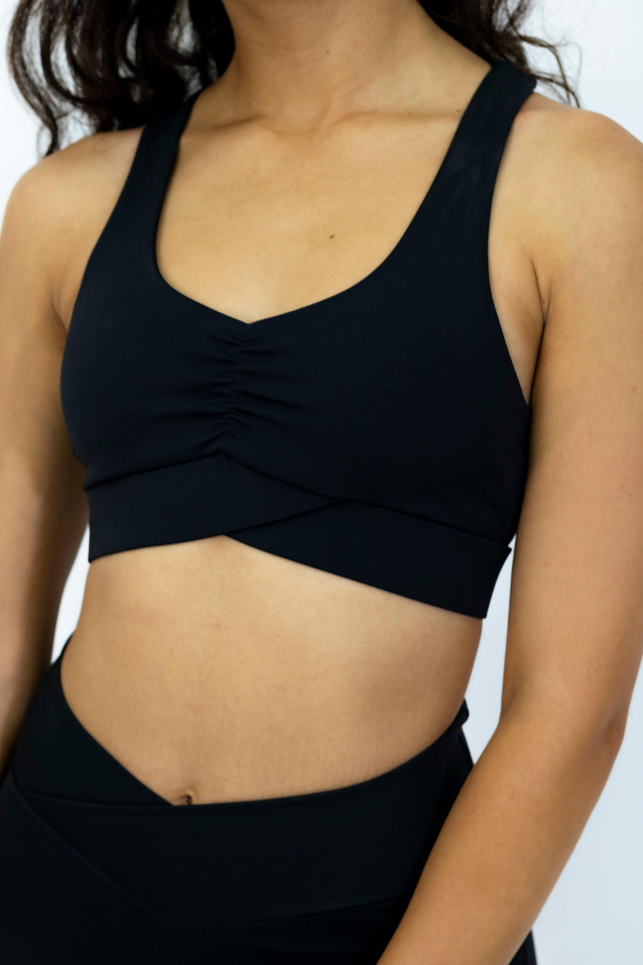 Woman's Black Sports bra