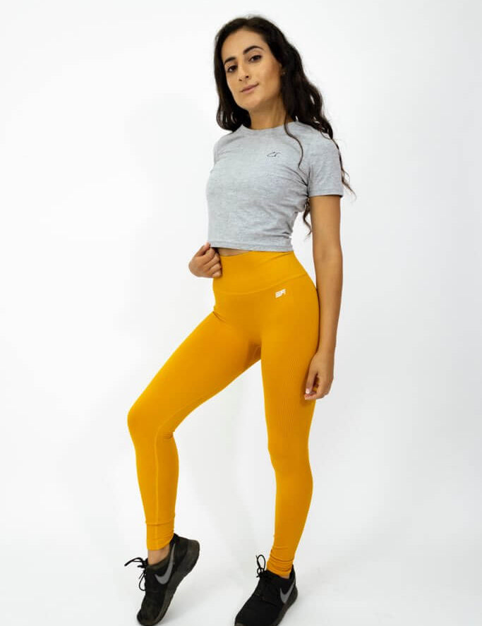 Streak Leggings - Golden Sun