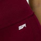 Streak Leggings - Wine Red