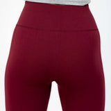 Streak Leggings - Wine Red